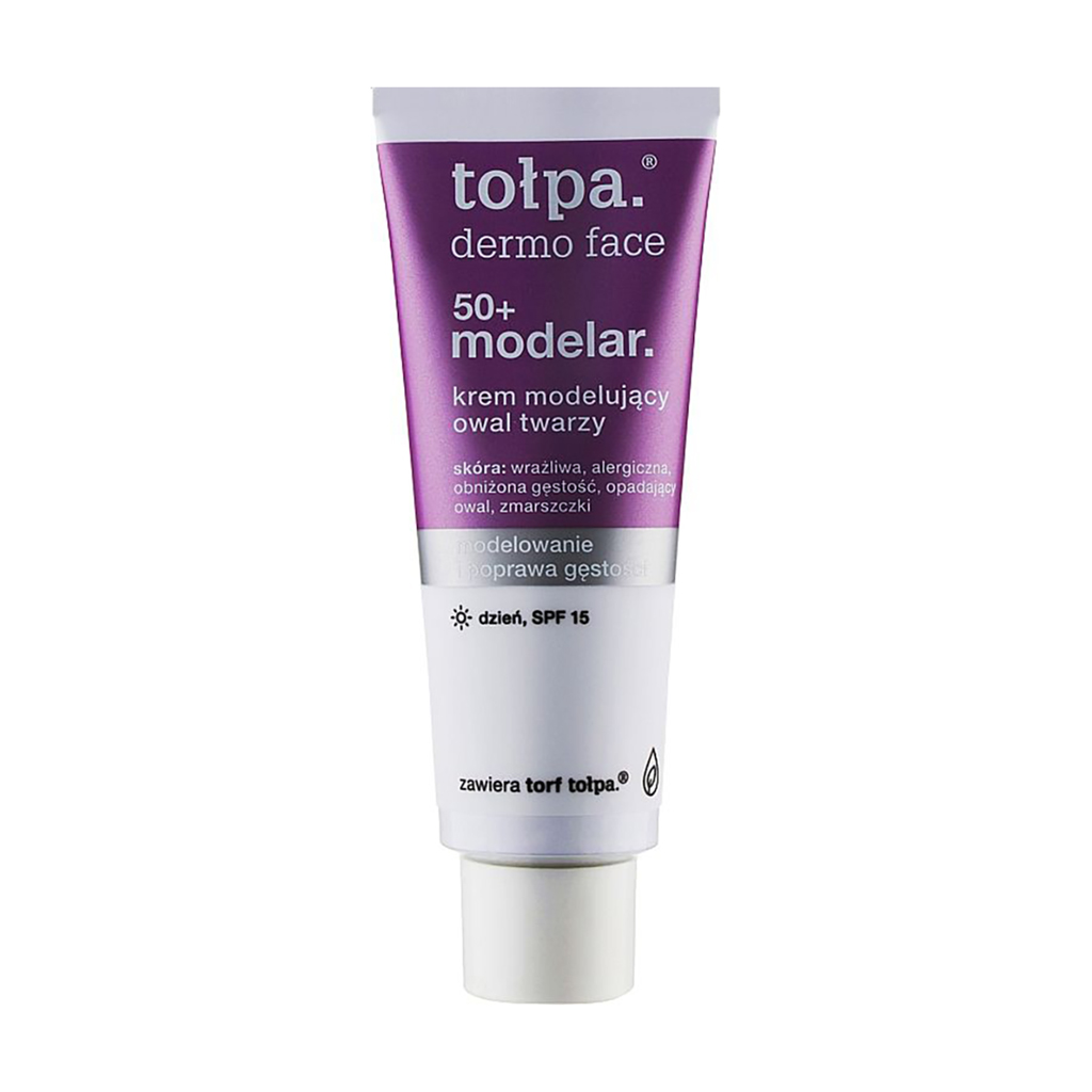 Денний крем для обличчя Tolpa Dermo Face Modelar. 50+ SPF 15, 40 мл